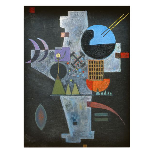 Kunstdruck Leinwand Wassily Kandinsky - Kreuzform