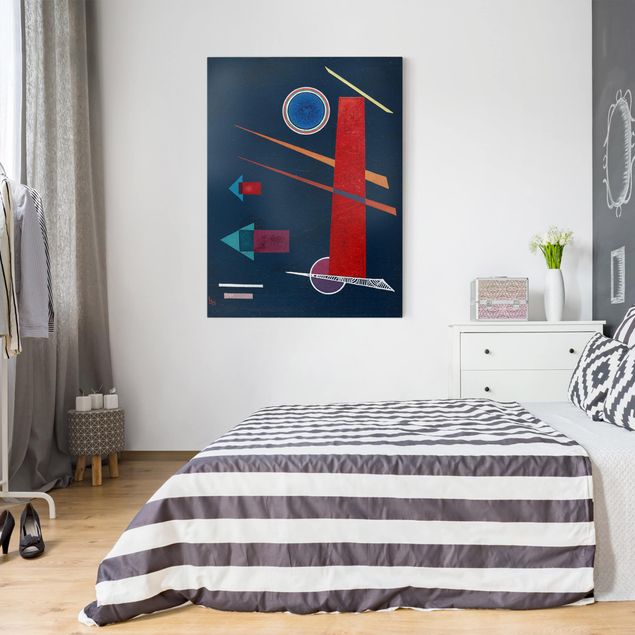 Kunststile Wassily Kandinsky - Mächtiges Rot