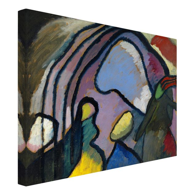 Kunstdrucke auf Leinwand Wassily Kandinsky - Improvisation