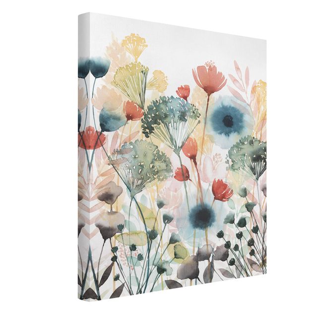 Wandbilder Blumen Wildblumen im Sommer I