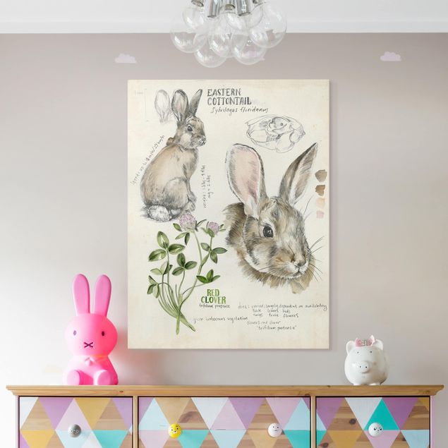 Küche Dekoration Wildnis Journal - Kaninchen