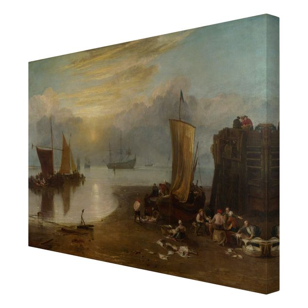 Wandbilder Kunstdrucke William Turner - Sonnenaufgang