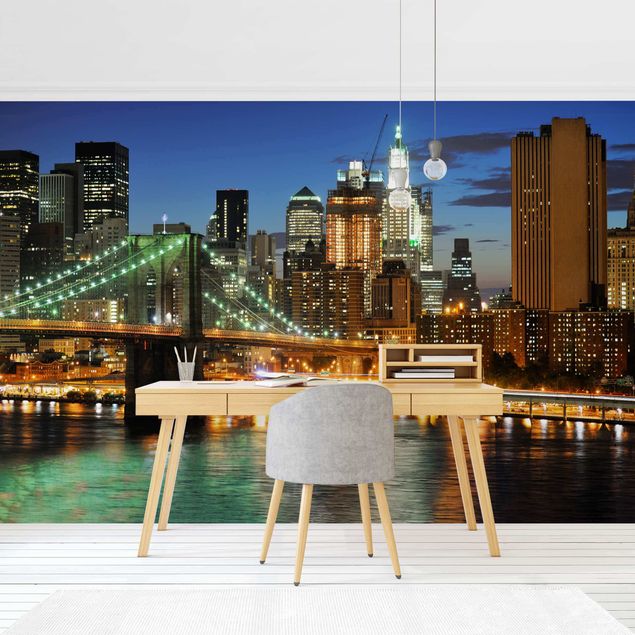 moderne Fototapete Manhattan Panorama