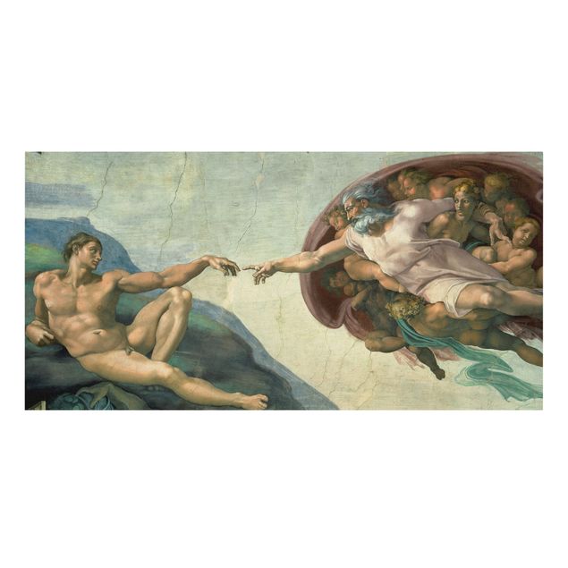 Wandbilder Kunstdrucke Michelangelo - Sixtinische Kapelle