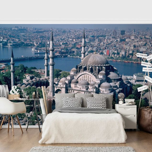 Tapeten mit Muster Moschee Istanbul