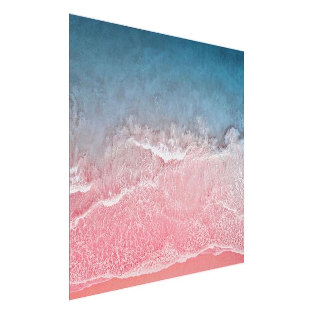 Wandbilder Meer Ozean in Pink