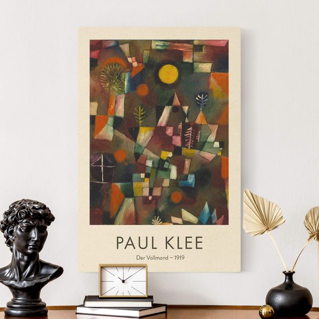 Leinwand Kunst Paul Klee - Der Vollmond - Museumsedition