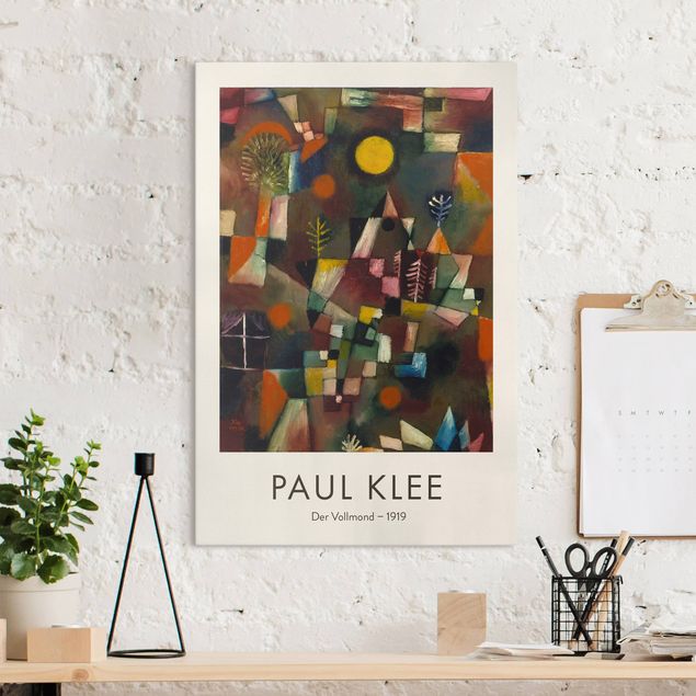 Kunststile Paul Klee - Der Vollmond - Museumsedition