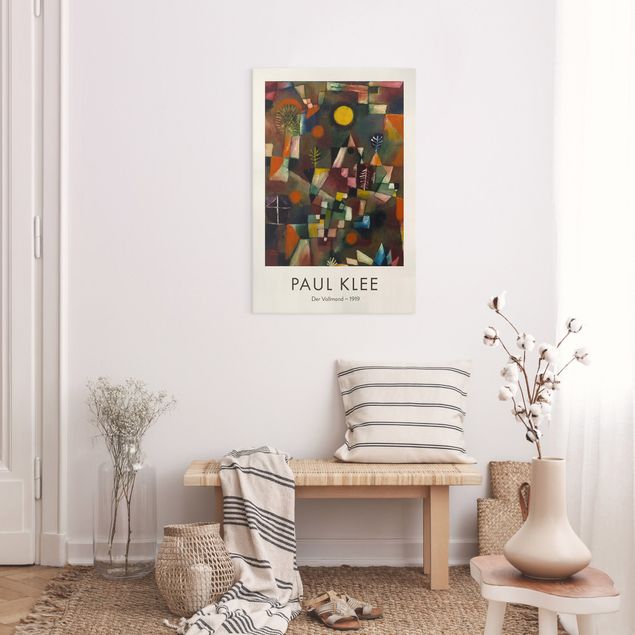 Wandbilder Kunstdrucke Paul Klee - Der Vollmond - Museumsedition