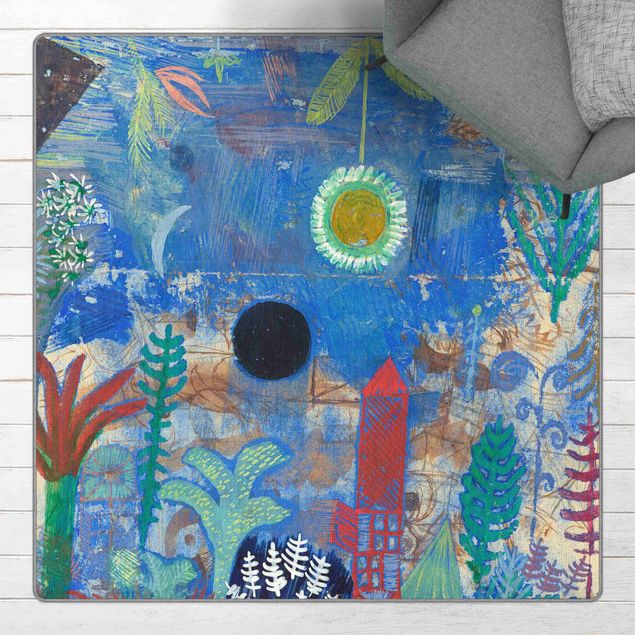 Moderne Teppiche Paul Klee - Versunkene Landschaft
