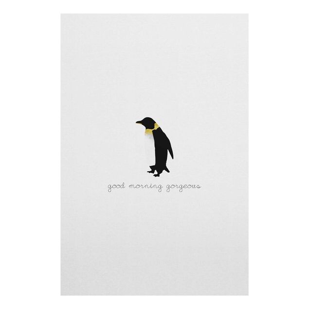 Bilder Pinguin Zitat Good Morning Gorgeous