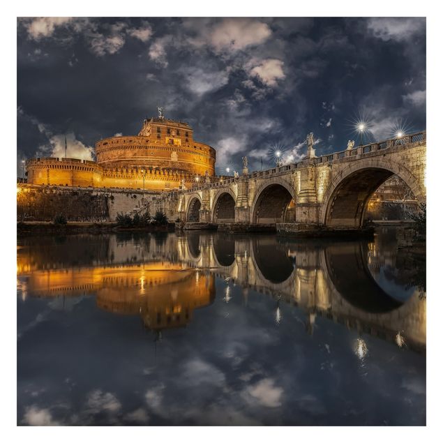 Fototapete - Ponte Sant'Angelo in Rom