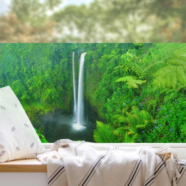 Küche Dekoration Paradiesischer Wasserfall