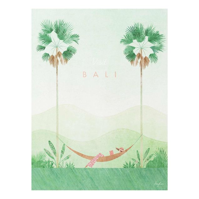 Wandbilder Kunstdrucke Reiseposter - Bali
