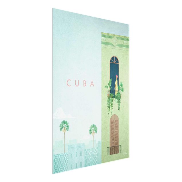 Wandbilder Kunstdrucke Reiseposter - Cuba