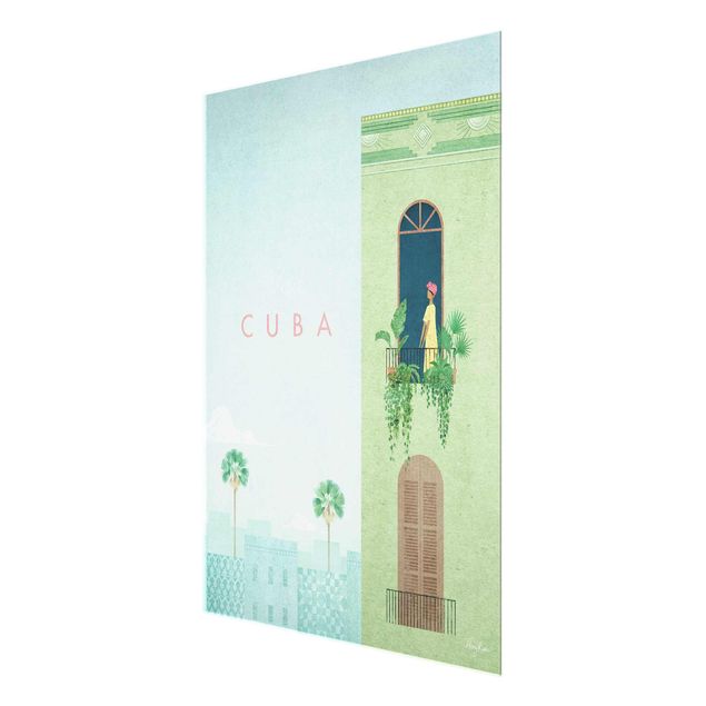 Henry Rivers Kunstdrucke Reiseposter - Cuba