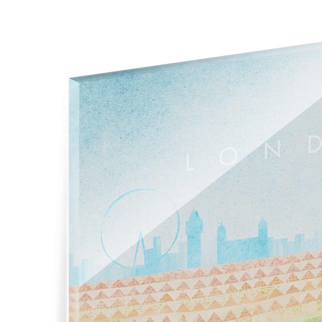 Wandbilder Grün Reiseposter - London II