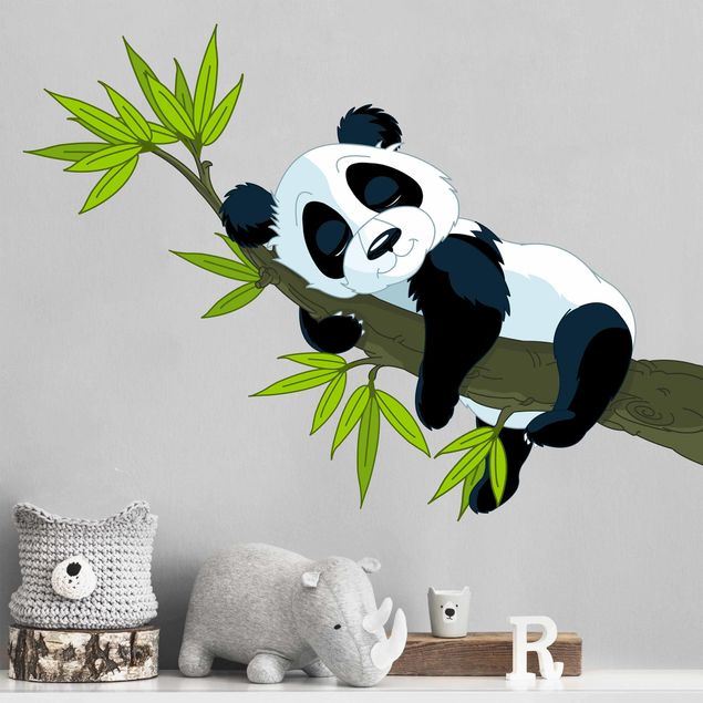 Wandtattoo Panda Schlafender Panda