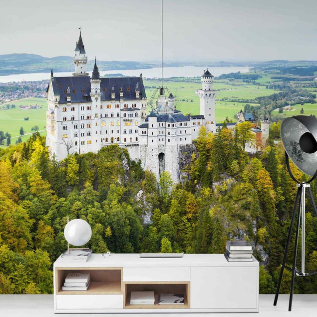Rainer Mirau Kunstdrucke Schloss Neuschwanstein Panorama
