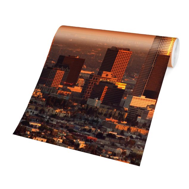 Fototapete - Skyline of Los Angeles