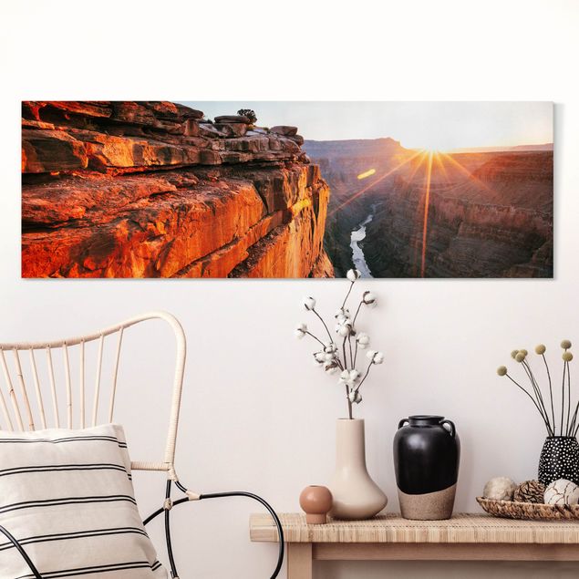 Wandbilder Landschaften Sonne im Grand Canyon