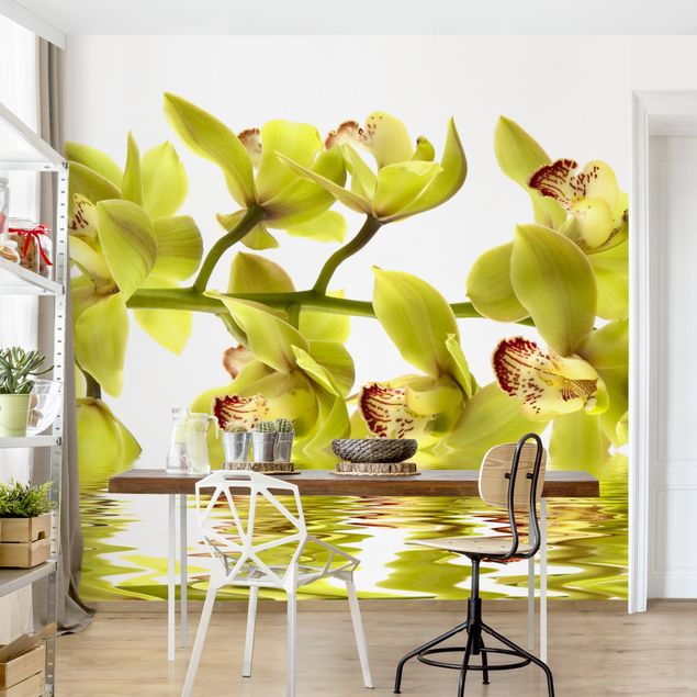 Wanddeko Küche Splendid Orchid Waters