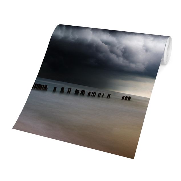 Fototapete Natur Sturmwolken über der Ostsee