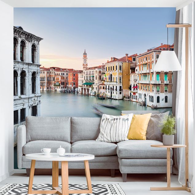 Küchen Deko Canale Grande Blick von der Rialtobrücke Venedig