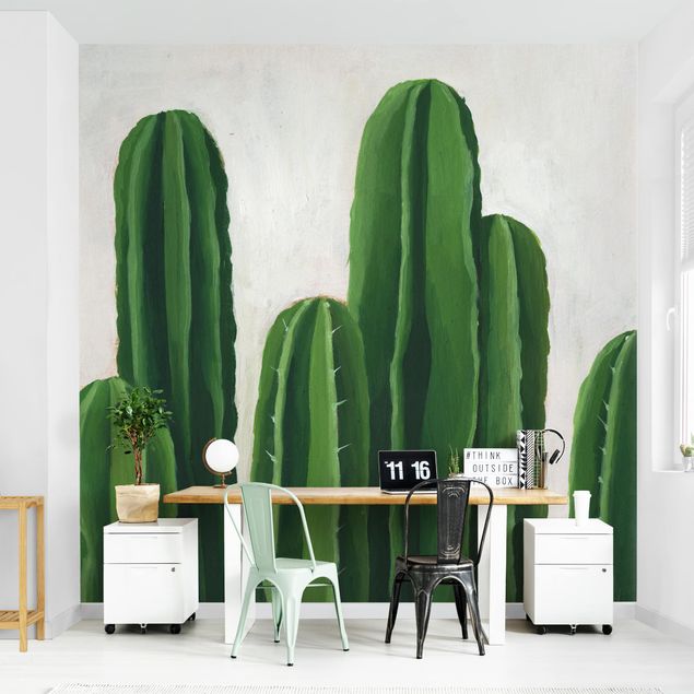 Fototapete gruen Lieblingspflanzen - Kaktus