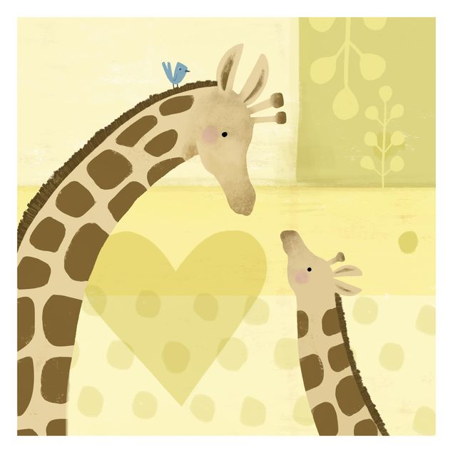 Fototapete kaufen Mama und ich - Giraffen