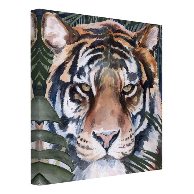 Wandbilder Dschungel Tiger im Dschungel
