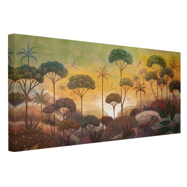 Wandbilder Landschaften Tropischer Sonnenaufgang