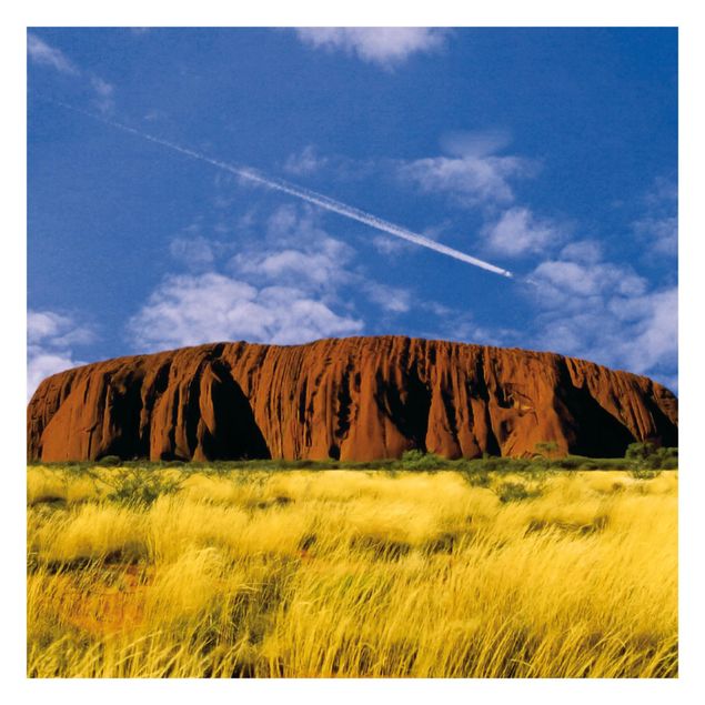 Fototapete blau Uluru