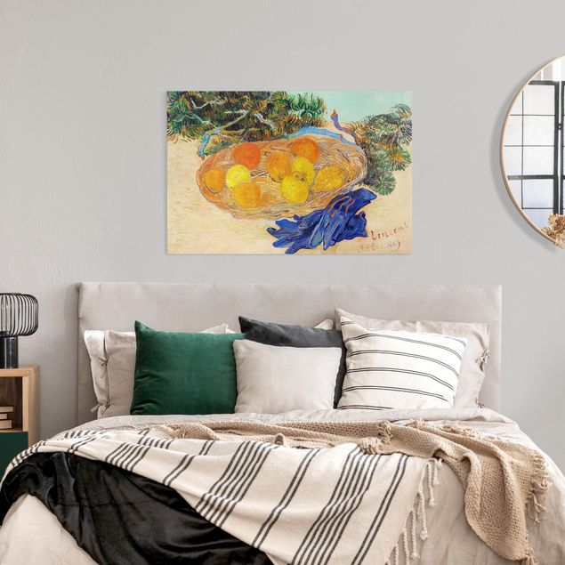 Wandbilder Stillleben Van Gogh - Stillleben mit Orangen