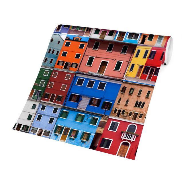 Fototapete - Venezianische Häuser