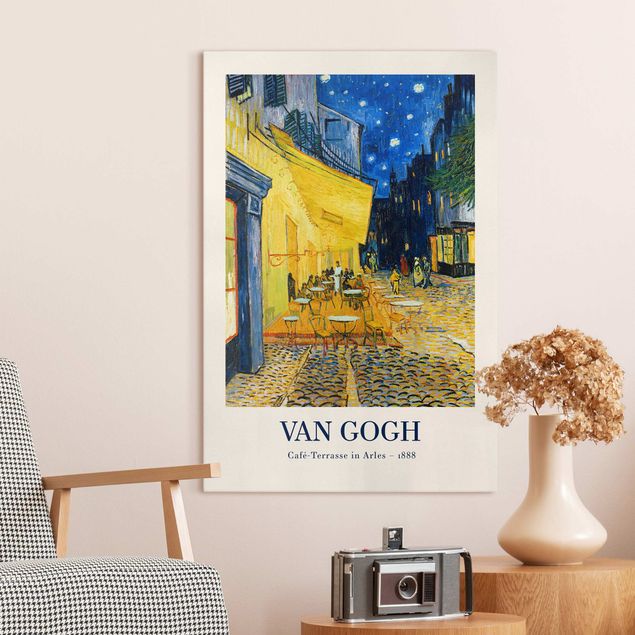 Bilder Impressionismus Vincent van Gogh - Café-Terrasse in Arles - Museumsedition