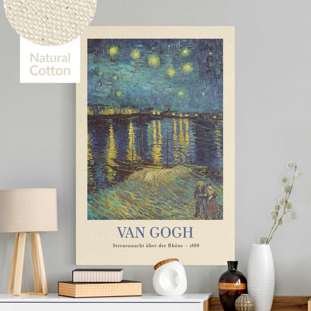 Impressionismus Bilder Vincent van Gogh - Sternennacht - Museumsedition