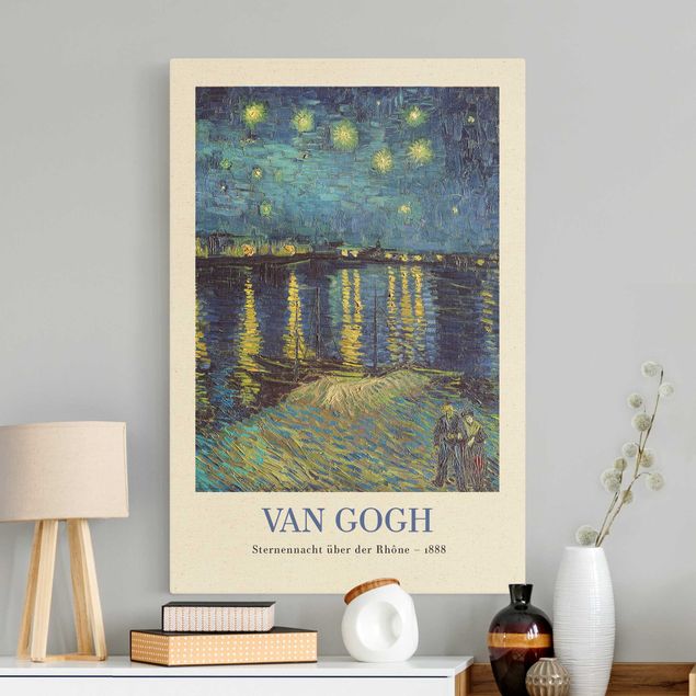 Pointillismus Bilder Vincent van Gogh - Sternennacht - Museumsedition