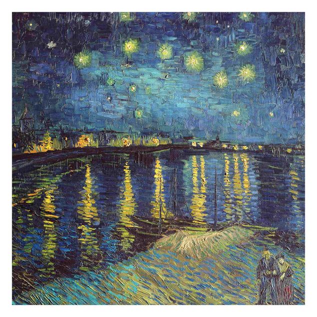 Kunststile Vincent van Gogh - Sternennacht über der Rhône
