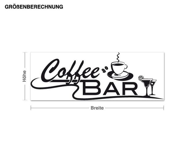 Küche Dekoration Coffee-Bar