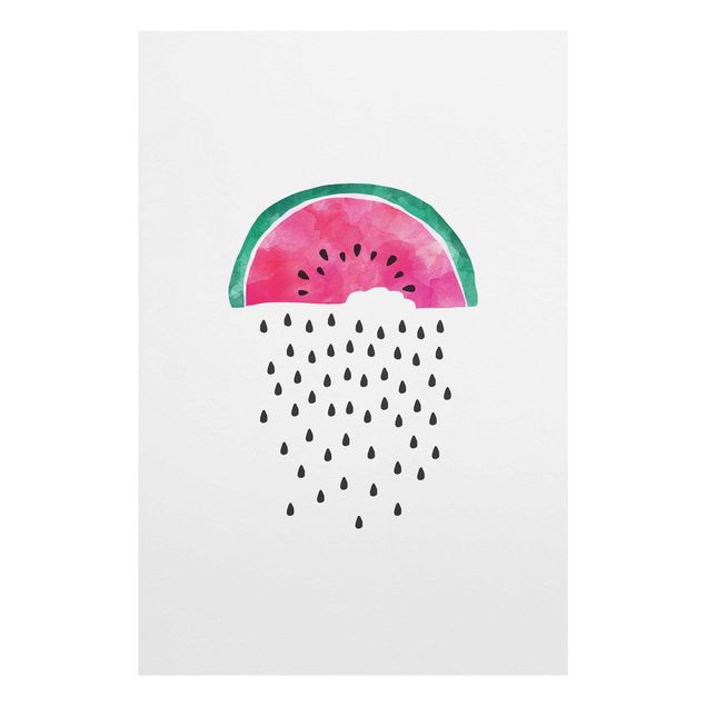 Bilder Wassermelonen Regen