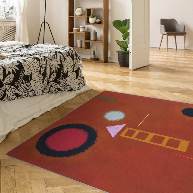 Teppich abstrakt Wassily Kandinsky - Beruhigt