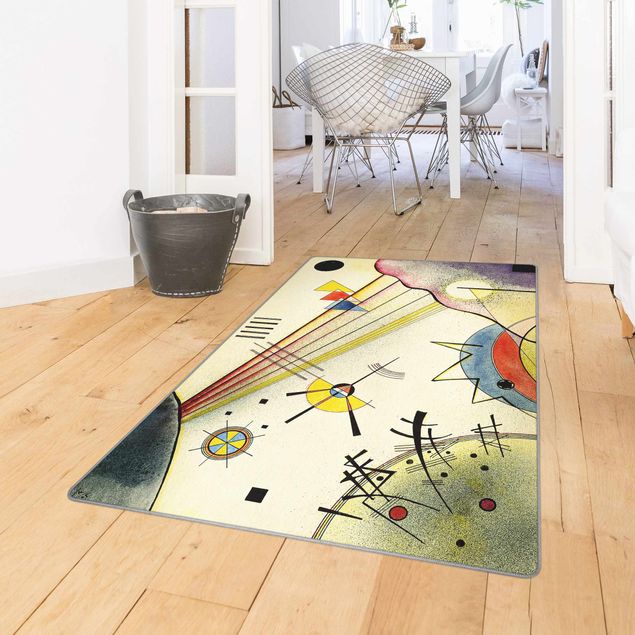 Teppich abstrakt Wassily Kandinsky - Deutliche Verbindung