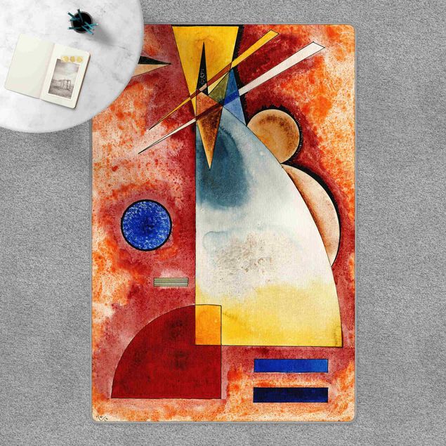 Moderner Teppich Wassily Kandinsky - Ineinander