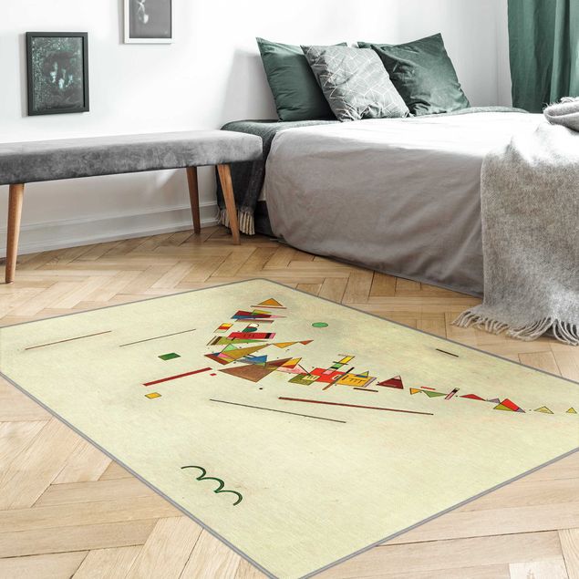 Teppich abstrakt Wassily Kandinsky - Winkelschwung