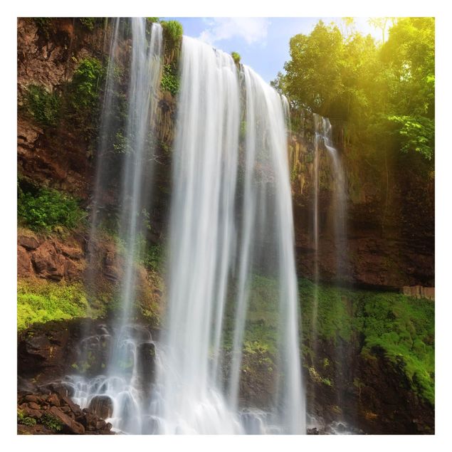 Fototapete gruen Waterfalls