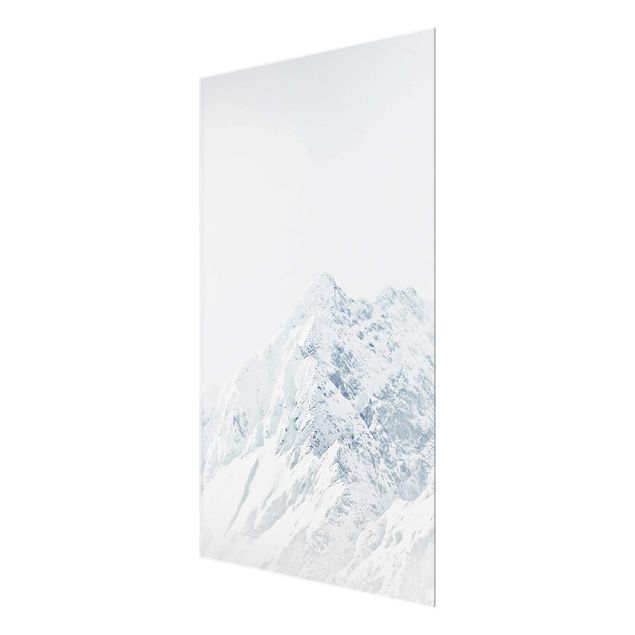 Wandbilder Natur Weiße Berge