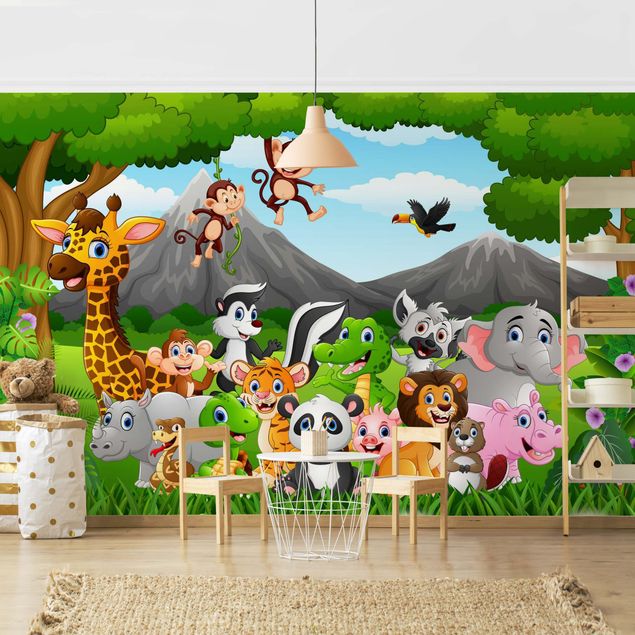 Babyzimmer Deko Wilde Dschungeltiere