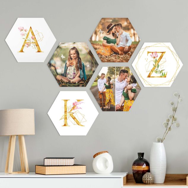 Kinderzimmer Deko Mehrteiliges Hexagon Bild Forex selbst gestalten