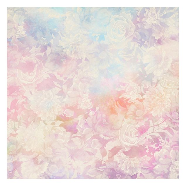 Fototapete - Zarter Blütentraum in Pastell